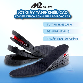 Lót giày tăng chiều cao có đệm khí cả bàn nửa bàn cao cấp L110AB... Lót giày tăng chiều cao có đệm khí cả bàn nửa bàn cao cấp L110AB...