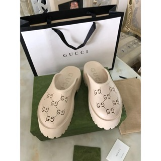 Dép Sục Gucci Nữ,Sục GC Đế Cao Phong Cách Thời Trang...