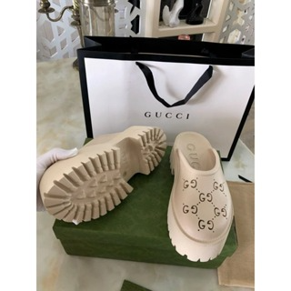 Dép Sục Gucci Nữ,Sục GC Đế Cao Phong Cách Thời Trang...