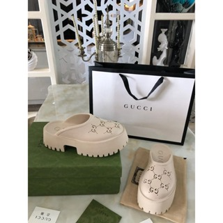 Dép Sục Gucci Nữ,Sục GC Đế Cao Phong Cách Thời Trang...