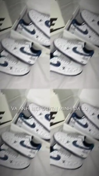 Giày Thể Thao Ni.ke_Air Force 1 Lo,uis Vu,itt,on  AF1 LV Denim AF1...