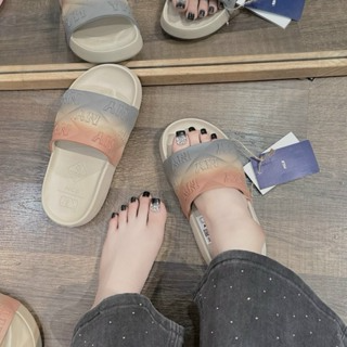 Dép bánh mì NY loang nam nữ - Dép đúc bản phối màu mới nhất hot tr...