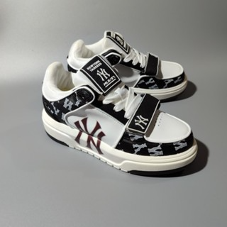 Giày thể thao nam nữ MLB chunky NY đen năng động trẻ trung chất li...