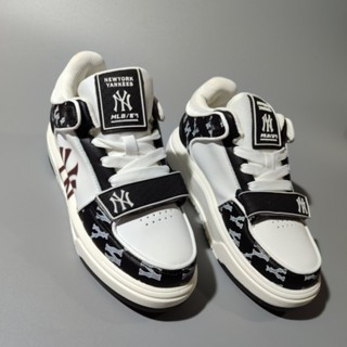 Giày thể thao nam nữ MLB chunky NY đen năng động trẻ trung chất li...