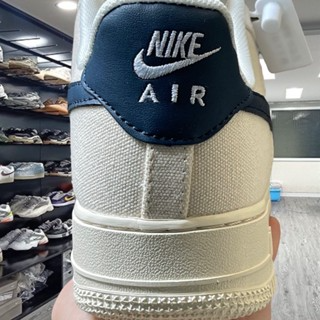 Giày AF1 Canvas Navy, Giày thể thao nike_AF1 vải canvas vệt tím na...