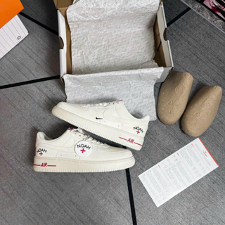 [ Best quality ] Giày Air Force 1 Low NOAH Cream Red (af1 kem phản...