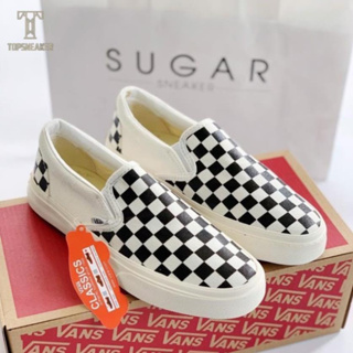 Giày Vans Dán Caro Bản Cao Cấp, Vans Caro Dán Phong Cách Thời Tran...