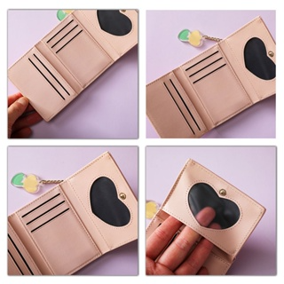 MOUSSON [Mã giảm giá NOWAMOUSS] [túi mini đựng tiền] Ví nữ Họa tiế...