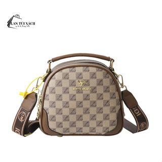 Thời Trang Đơn Giản Kẻ Sọc Túi Dung Tích Lớn Thường Ngày Phù Hợp V...