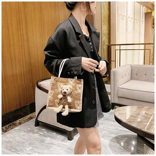 Túi Cói Hình Gấu Bông Siêu Tiện Dụng TÚI XINH...