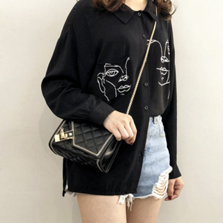 Túi xách nữ Túi đeo chéo Hàn Quốc 3 ngăn rộng dãi họa tiết sắc nét...