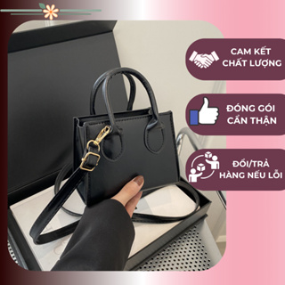Túi xách hai quai cầm tay đeo chéo thoải mái phong cách Hàn Quốc c...