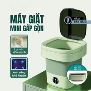 Máy Giặt Mini Gấp Gọn SUMI - Máy Giặt Tất, Đồ Lót, Đồ Cho Bé Khử K...