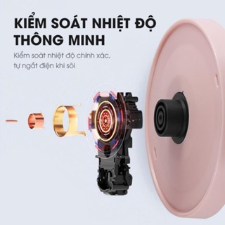 Ấm siêu tốc GUGKDD 2IN1, Công suât 1500W, Dung tích 2,5L, Lỗi 1 đổ...