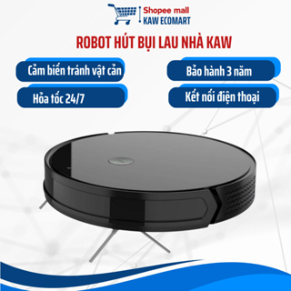 Robot Hút Bụi Lau Nhà KAW Cảm Biến Chống Rơi, Lực Hút Mạnh, Bảo Hà... Robot Hút Bụi Lau Nhà KAW Cảm Biến Chống Rơi, Lực Hút Mạnh, Bảo Hà...