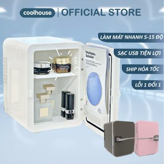 Tủ Lạnh Mini 6 Lít, Tủ Lạnh Đựng Mỹ Phẩm, Làm Lạnh Nhanh 5-15 Độ C... Tủ Lạnh Mini 6 Lít, Tủ Lạnh Đựng Mỹ Phẩm, Làm Lạnh Nhanh 5-15 Độ C...