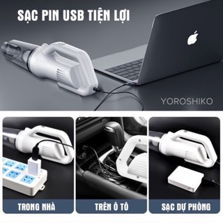 KHUYẾN MÃI ST6101 PRO Máy Hút Bụi Ô Tô Sạc Không Dây Máy Hút Bụi C...