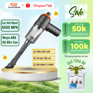 Máy Hút Bụi Mini GODWELL Không Dây Lực Hút 6000MPA Làm Sạch Bàn Ph...