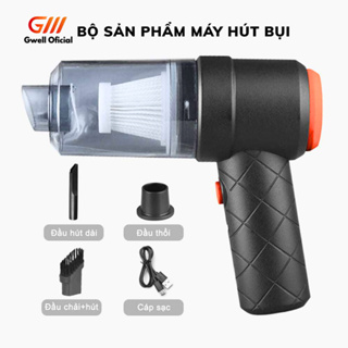 Máy Hút Bụi Mini GODWELL Không Dây Lực Hút 6000MPA Làm Sạch Bàn Ph...