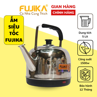Ấm siêu tốc FUJIKA chính hãng, dung tích 5L, công suất 1500W sôi c...