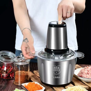 Máy Xay Thịt Cối Inox 4 Lưỡi Đa Năng, xay thịt, xay tỏi ới, xay ra... Máy Xay Thịt Cối Inox 4 Lưỡi Đa Năng, xay thịt, xay tỏi ới, xay ra...