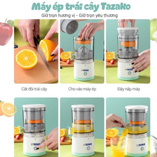 Máy Ép Trái Cây Hoa Quả Đa Năng Tiện Lợi Sạc Usb , Máy Ép Chậm Tự ...
