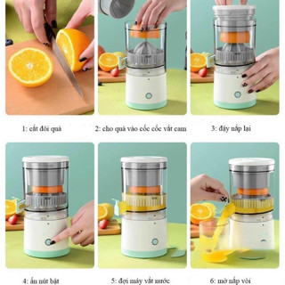 Máy Vắt Cam Tự Động , Máy Ép Hoa Quả Đa Năng Thông Minh Sử Dụng Sạ...