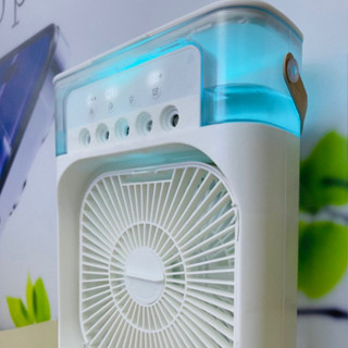 Quạt Phun Sương Tạo Ẩm Làm Mát Để Bàn, Quạt Hơi Nước Mini Điều Hòa...