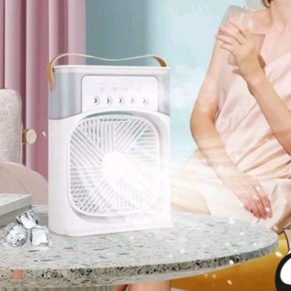 Quạt Phun Sương Mini Có Khay Chứa Đá , Điều Hoà Phun Sương Tạo Ẩm ...