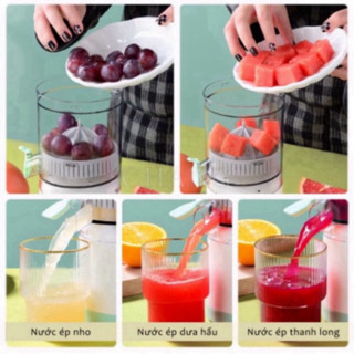 Máy Ép Hoa Quả Tự Động , Máy Vắt Cam Đa Năng Sử Dụng Sạc USB Tiện ...