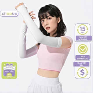 Găng tay chống nắng nam nữ Choobe bao tay đi phượt xỏ ngón vải co ...