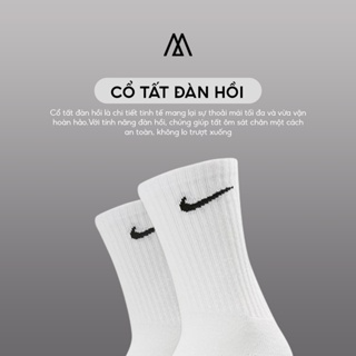 Vớ Nike cổ cao, Tất vớ Nike M thể thao cổ thấp trung cao nam nữ ch...