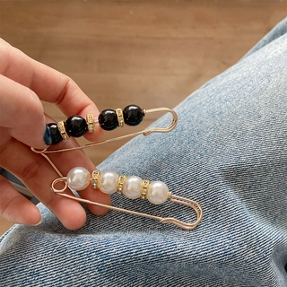 Thắt Lưng denim Đính Ngọc Trai Thời Trang 7.5cm Dành Cho Nữ...