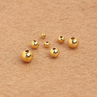 [BẠC CHUẨN S925] Bi bạc tròn trơn 2-4mm - MH836...