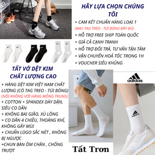 Tất Vớ Nam Nữ Thời Trang Cao Cổ, Tất Nike Cao Cấp Hàng Dệt Kim - O...