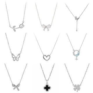 Dây chuyền MAYEBE LAVEND Bạc Phong Cách Punk Đơn Giản...