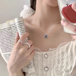 Dây chuyền MAYEBE LAVEND Bạc Phong Cách Punk Đơn Giản...