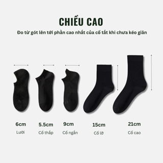 Tất Vớ Nam Nữ cao cấp đủ kiểu dáng lười, cổ thấp, cổ ngắn, cổ trun...
