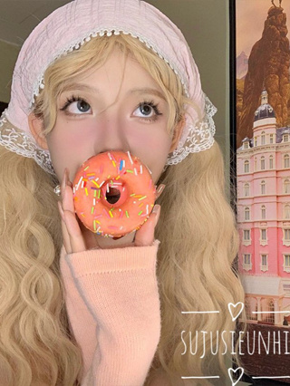 (10 màu) khăn tam giác buộc đầu thôn nữ đồng quê kiểu Pháp mẫu trắ...