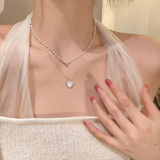 Vòng cổ ngoc trai đính đá nữ, choker hoa bướm sang chảnh dự tiệc đ...