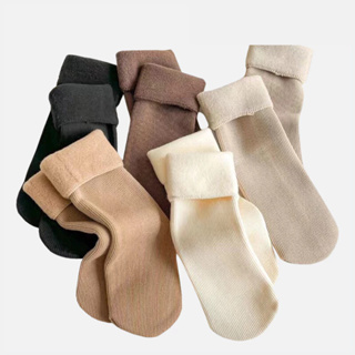 Tất cao cổ nam nữ lót lông cao cấp siêu dày ấm TVA18...