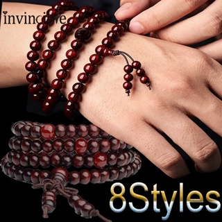 Vòng Tay Chuỗi Hạt Phật Giáo 4 Lớp 6mm Bằng Gỗ Đàn Hương...