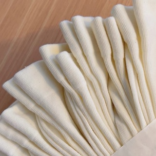 Vớ Trắng Cổ Cao Thời Trang Thu Đông Hàn Quốc Cho Nữ...