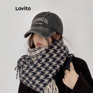 Mũ bóng chày nữ Lovito LFA03025 (màu xám đậm/xanh dương đậm)...