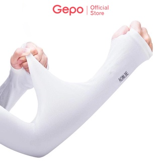 Găng tay chống nắng nam nữ xỏ ngón chống tia UV-A UV-B UV-R chất l...