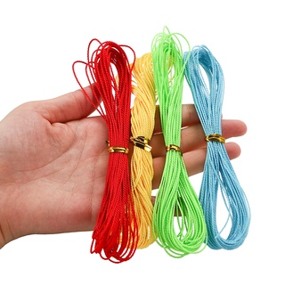 St.kunkka 10M 1mm Bông sáp nhiều màu Sợi dây bện Dây đeo tay Làm đ...