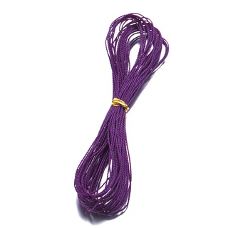 St.kunkka 10M 1mm Bông sáp nhiều màu Sợi dây bện Dây đeo tay Làm đ...