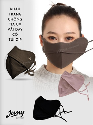 Khẩu Trang Vải Chống Nắng Tia UV UPF 50 Jussy Official Sang Chảnh ... Khẩu Trang Vải Chống Nắng Tia UV UPF 50 Jussy Official Sang Chảnh ...