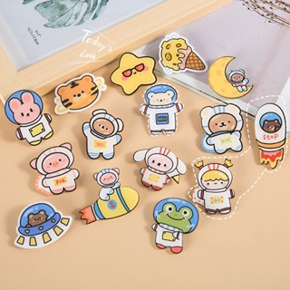 Huy hiệu ghim pin cài áo ba lô phi hành gia 3cm 4cm...