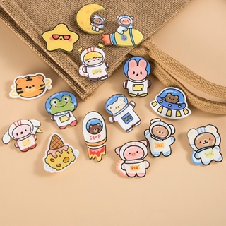 Huy hiệu ghim pin cài áo ba lô phi hành gia 3cm 4cm...